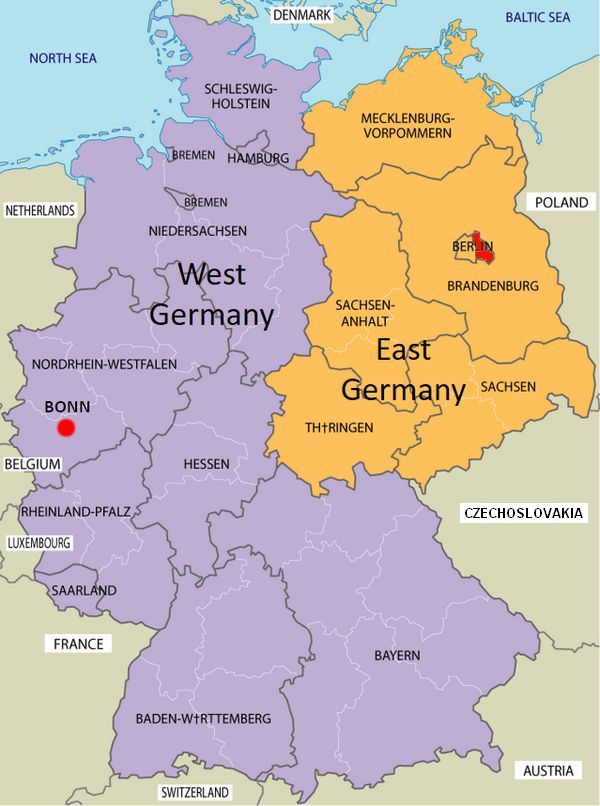 Military Histories The Foundation Of West And East Germany